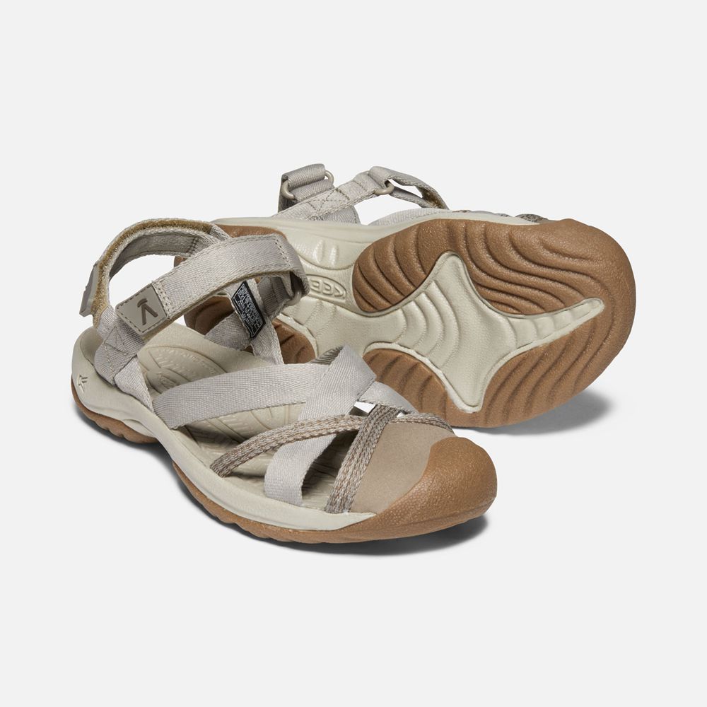 Sandalias con correa Keen Mexico Beige - Mujer Kira Ankle - WK9714386